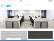 Tablet Screenshot of gbcbusinesscenter.com